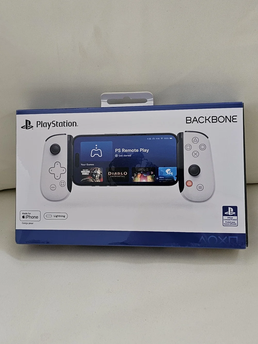 PlayStation Backbone One Mobile Controller for iPhone - LIGHTNING Connecter